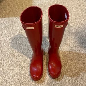 Hunter Brand rain boots